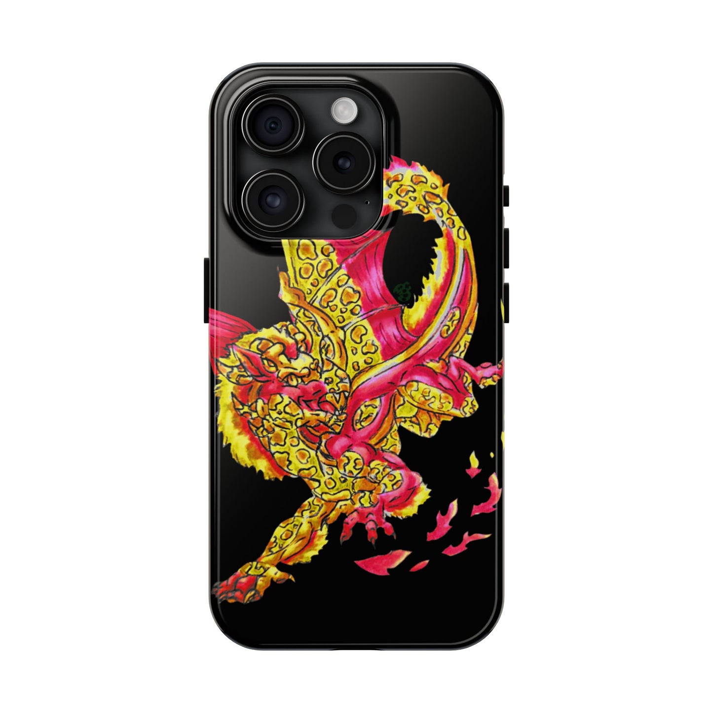 Cutesy Fire Dragon Fly Tough Phone Cases