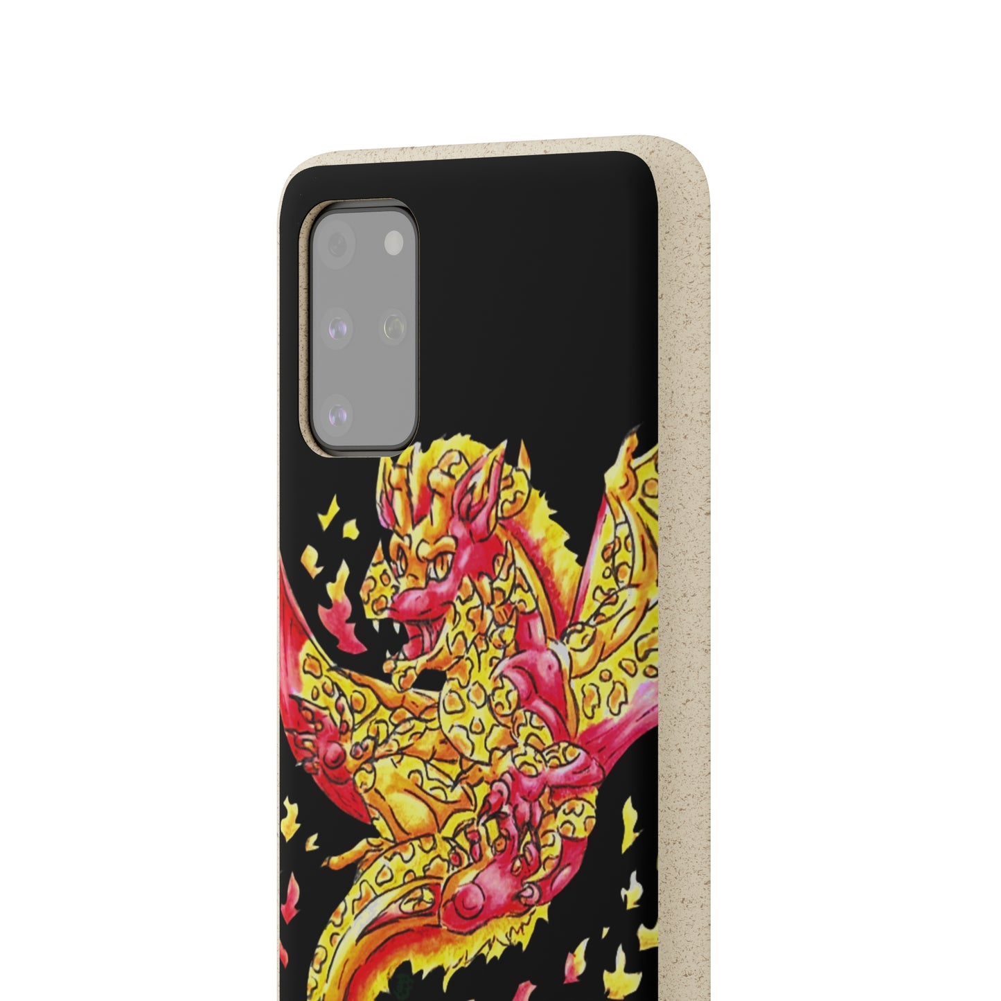 Cutesy Fire Dragon Float Biodegradable Cases