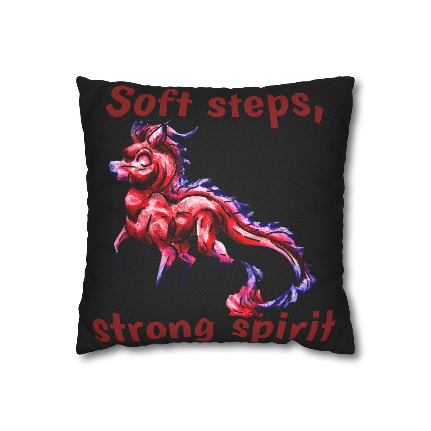 Chibi Myer the Kirin- Fantasy Animal - Kirin Gift- Double- sided Pillow Cover