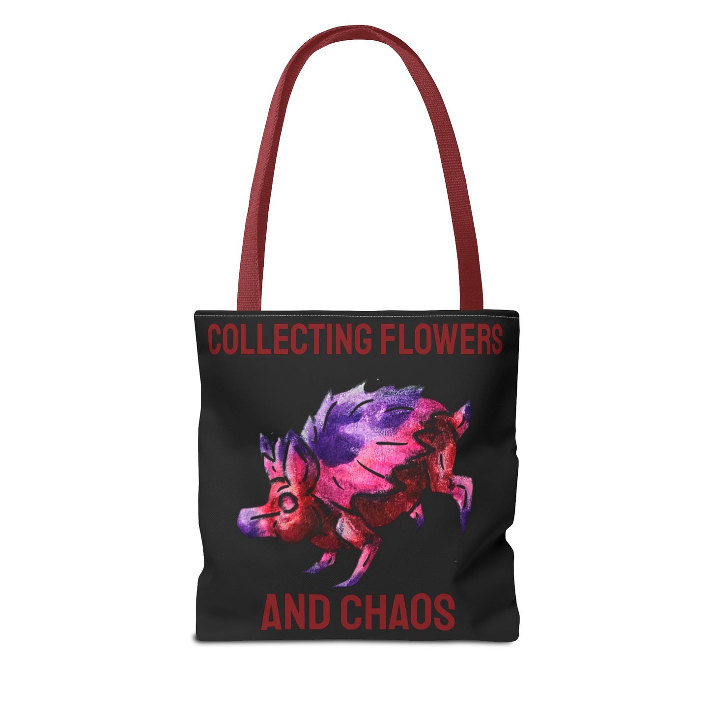 Chibi Azalea the Hedgehog- Chibi Hedgehog- Cute Animal - Double-Sided Tote Bag