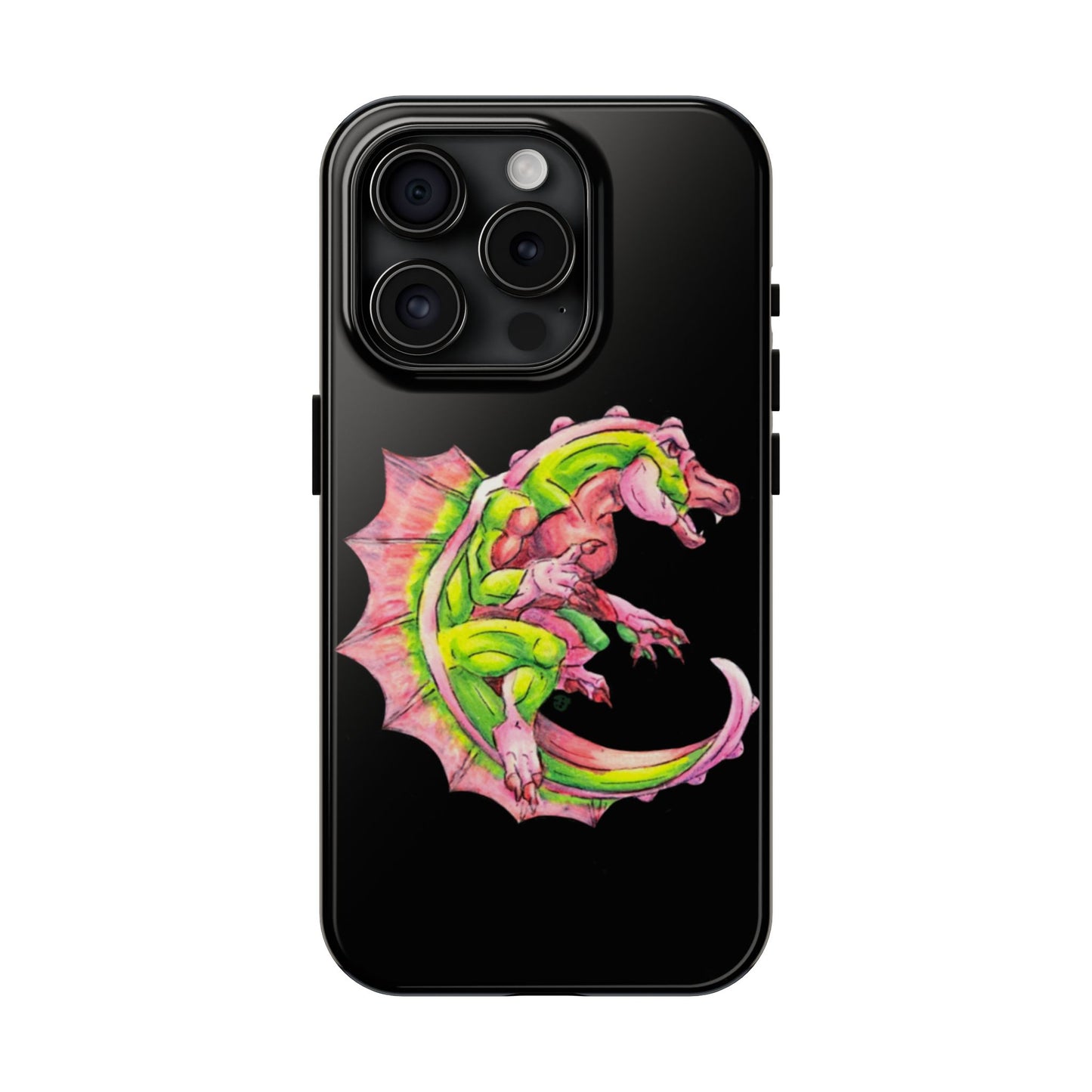 Cutesy Dimetrodon Roll Tough Phone Cases