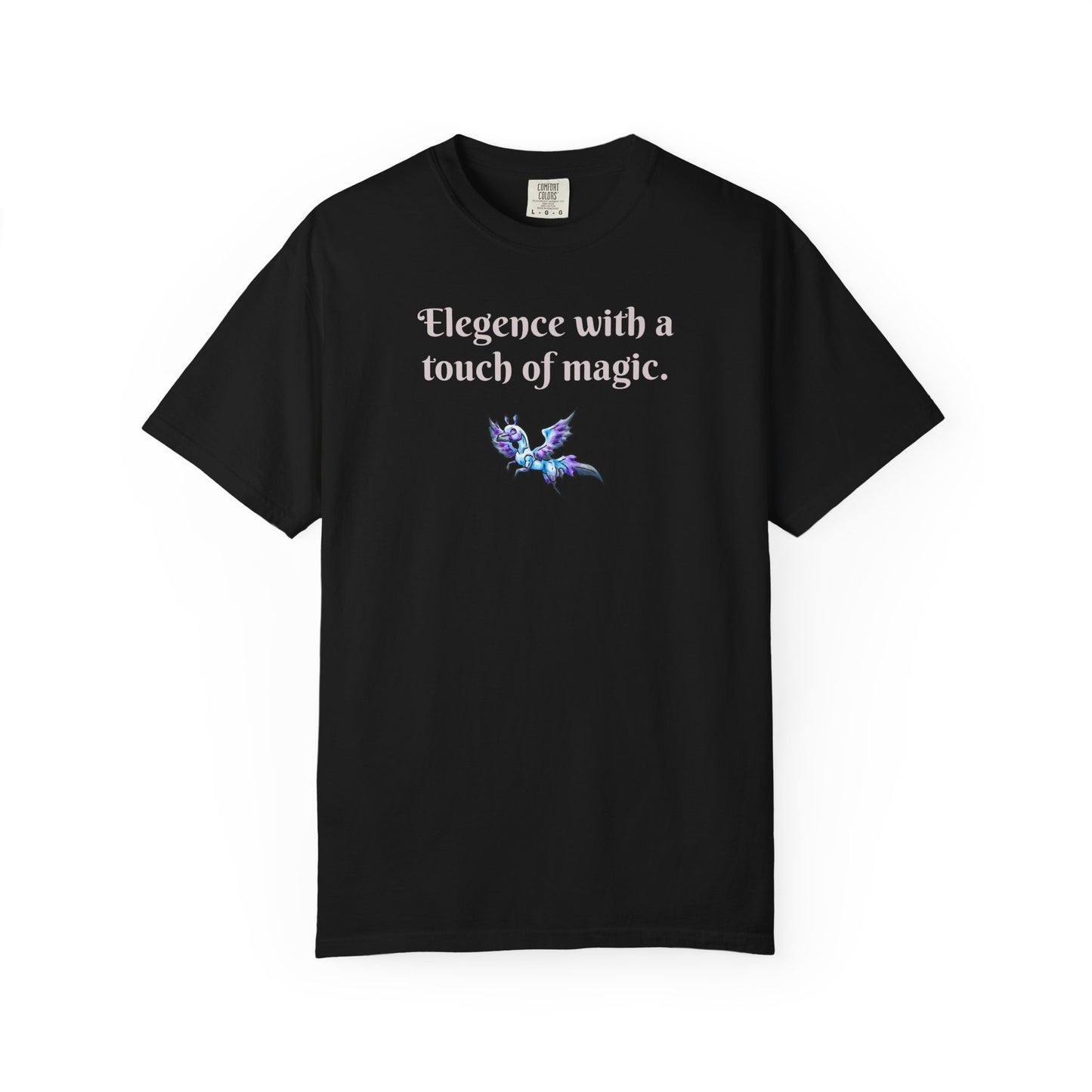 Chib Seleste the Peryton- Elegance- Fantasy Creature- White Deer Bird- T-shirt