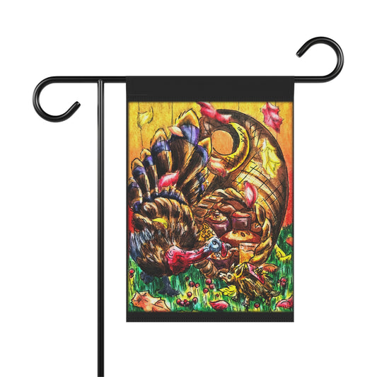Fall Garden & House Banner