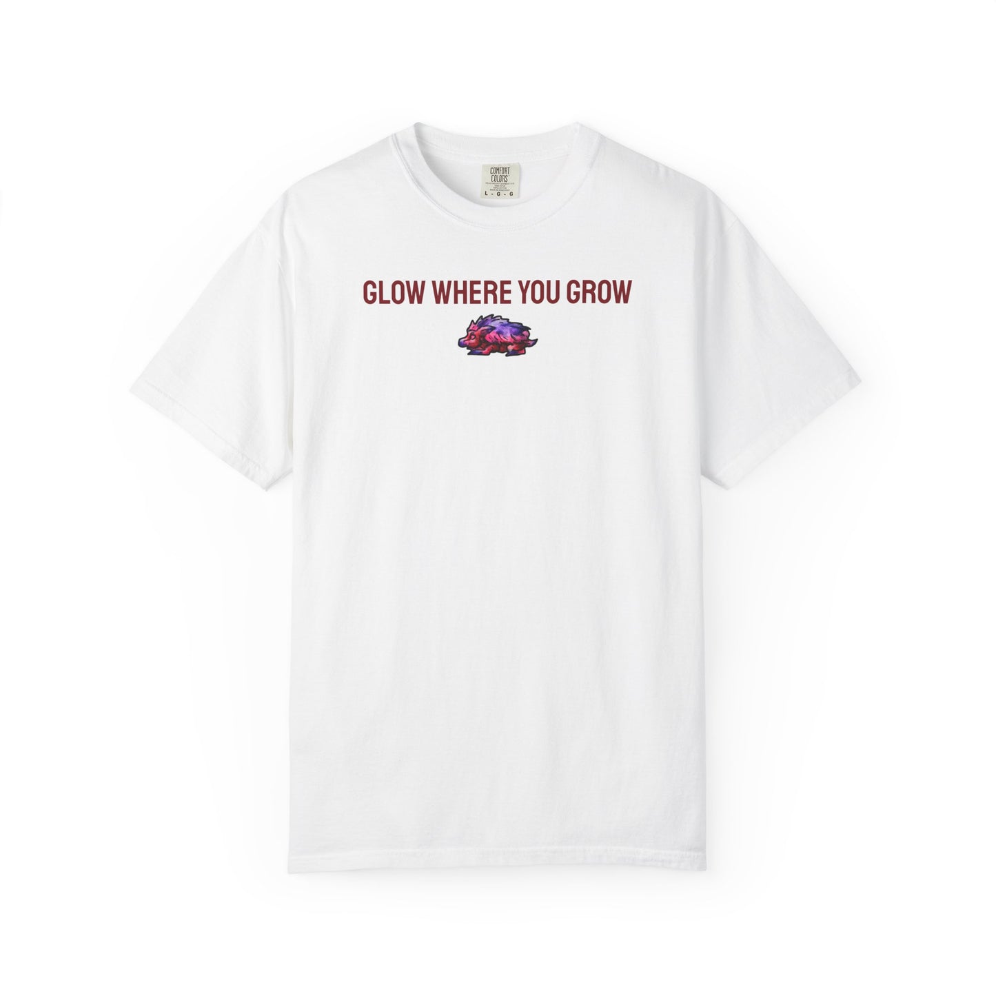 Chibi Azalea the Hedgehog- Glow- Chibi Hedgehog- Cute Animal - T-shirt