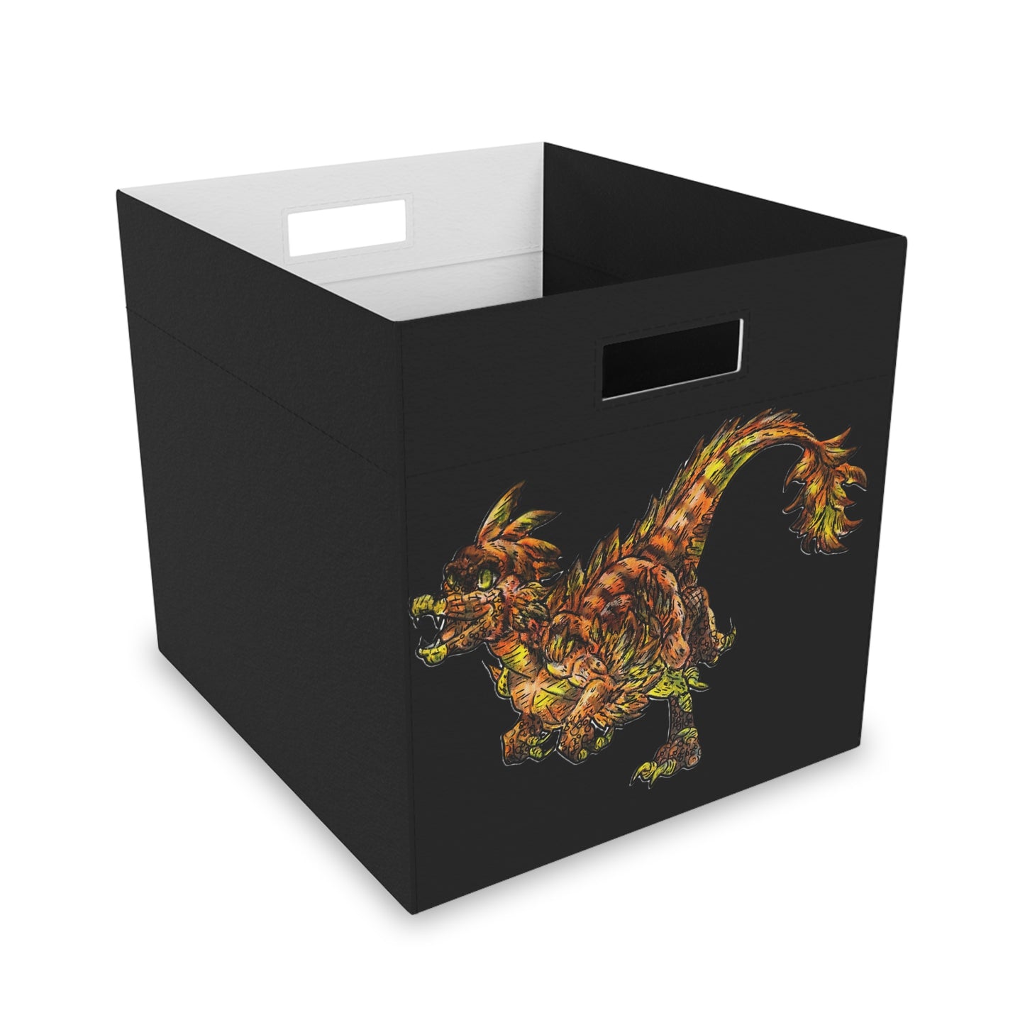 Caena the Raptor Felt Storage Box