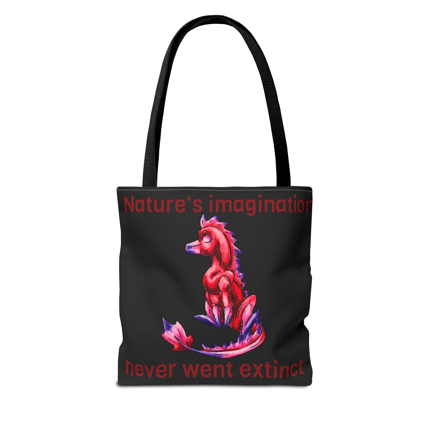 Chibi Mehr the Garudimimus- Feathered Dino- Prehistoric Dinosaur- Two-toned Tote Bag