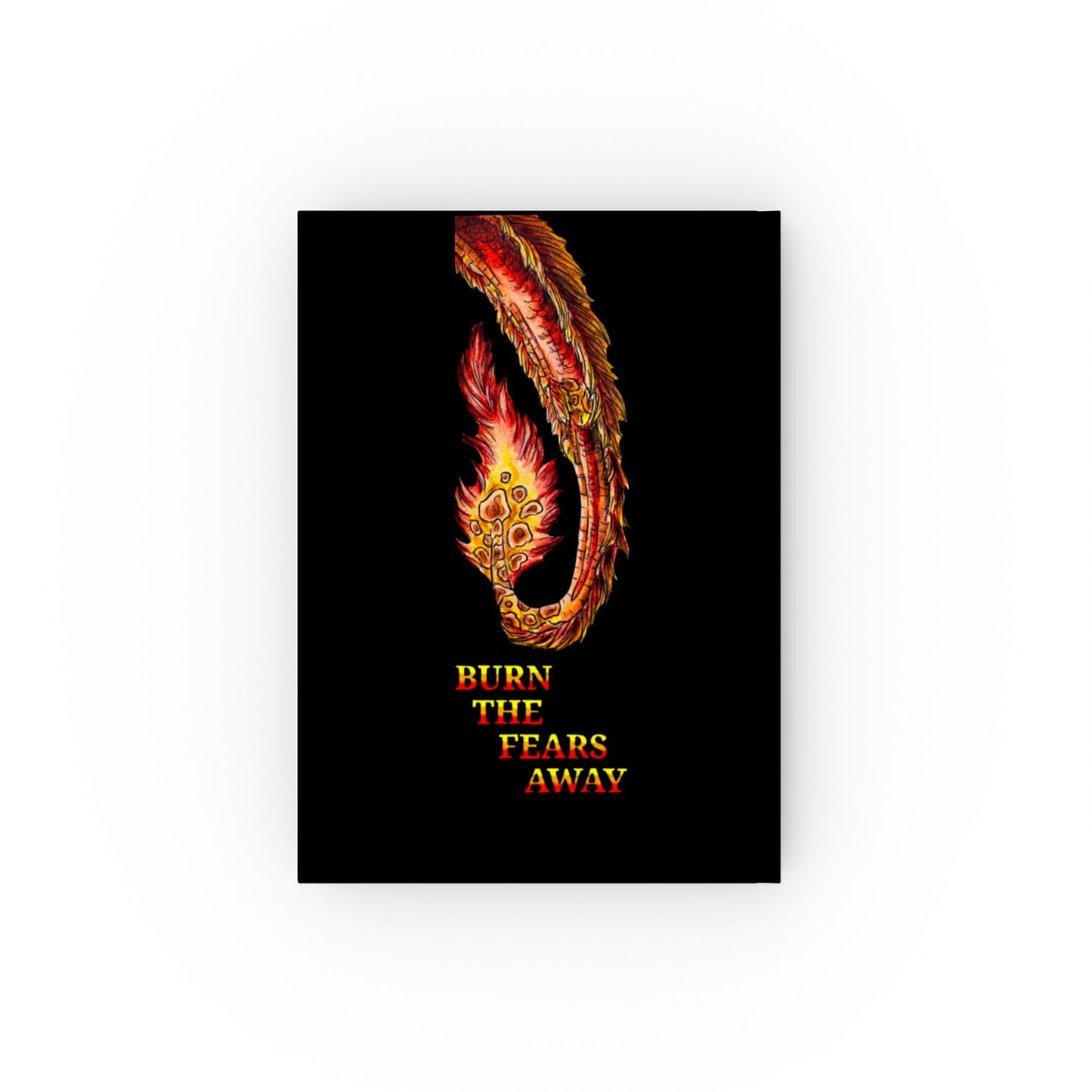 Fire Dragon Hard Backed Journal