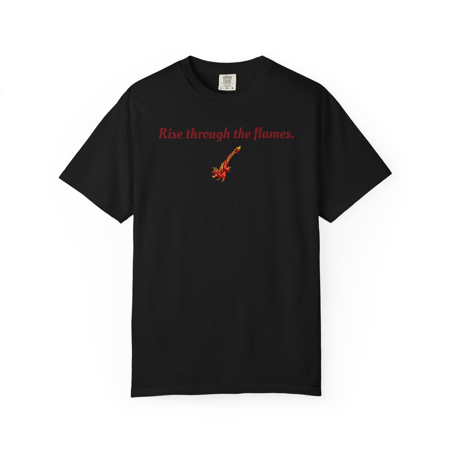 Chibi Fire Dragon- Rise- Elemental- Fantasy Dragon-T-shirt