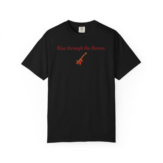 Chibi Fire Dragon- Rise- Elemental- Fantasy Dragon-T-shirt