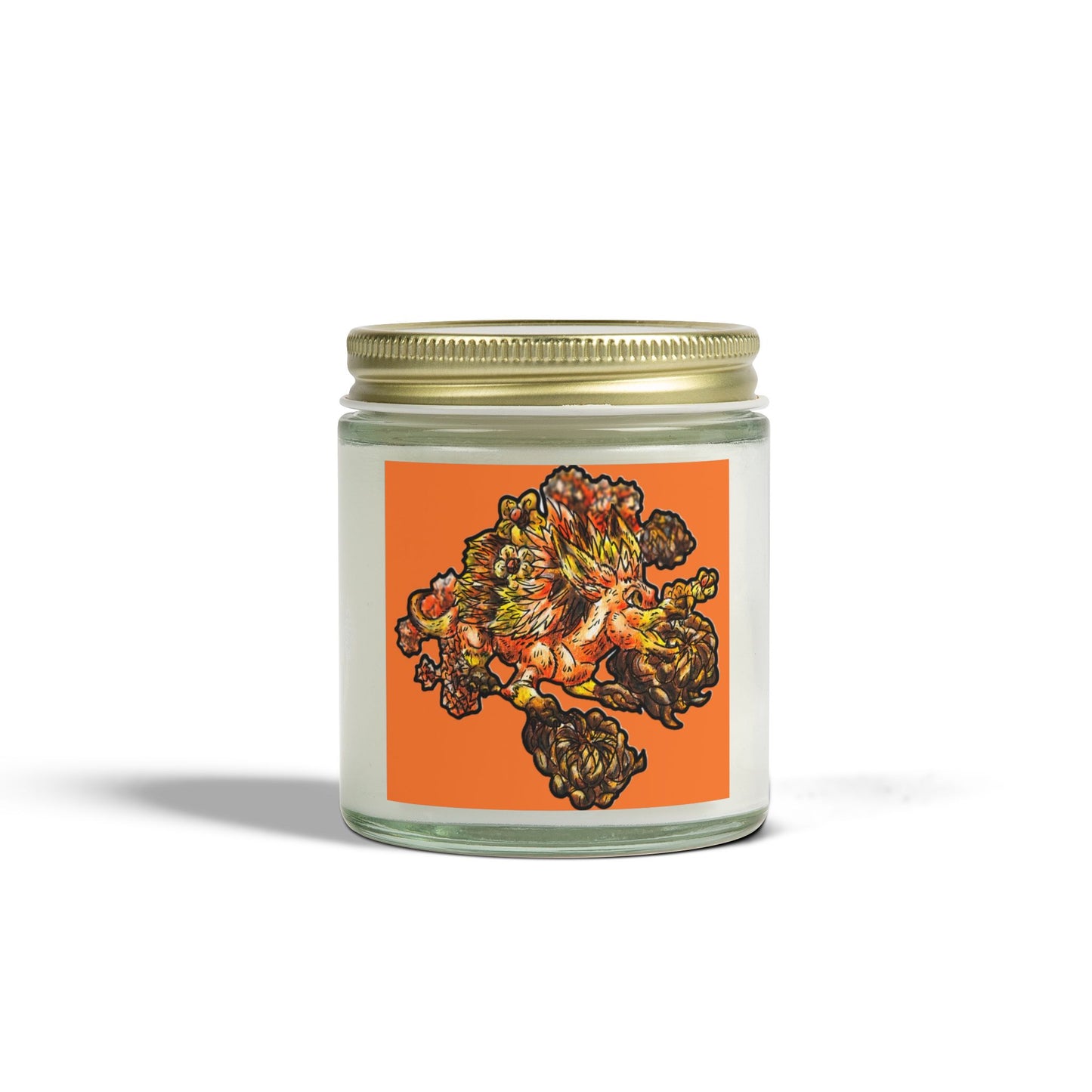 Aster the Fall Hedgehog Scented Candle