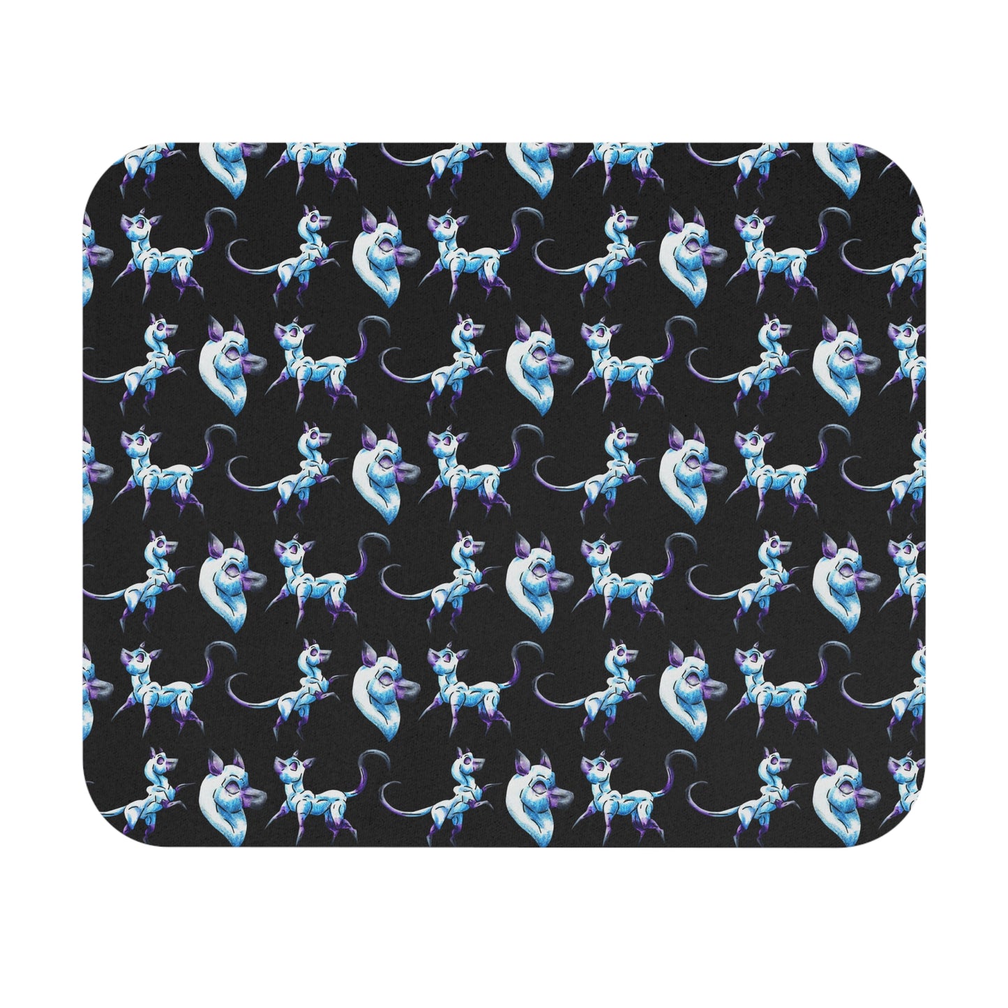 Chibi Slictine the Cat- Pattern- Fantasy Cat- Cute Creature Art- Nature Animal- Mouse Pad