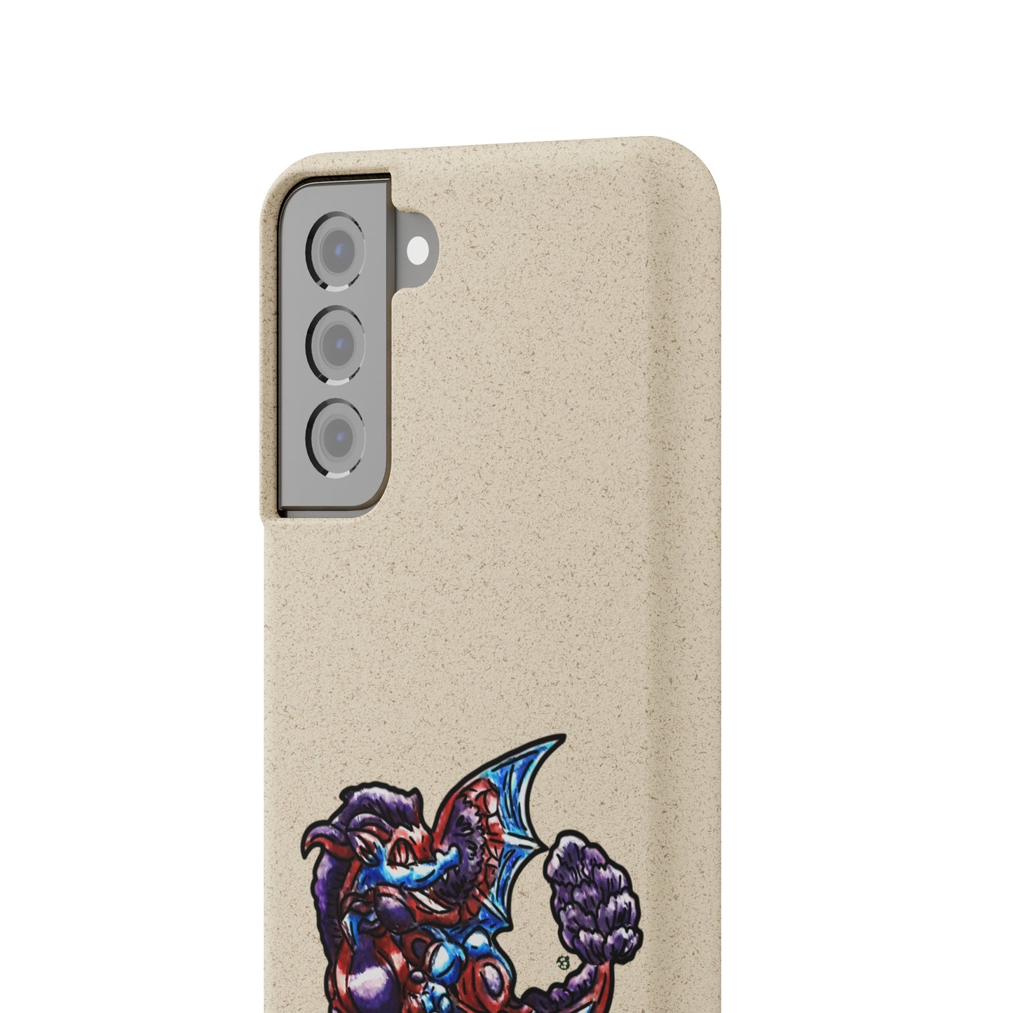 Cutesy January Dragon Twirl Biodegradable Cases