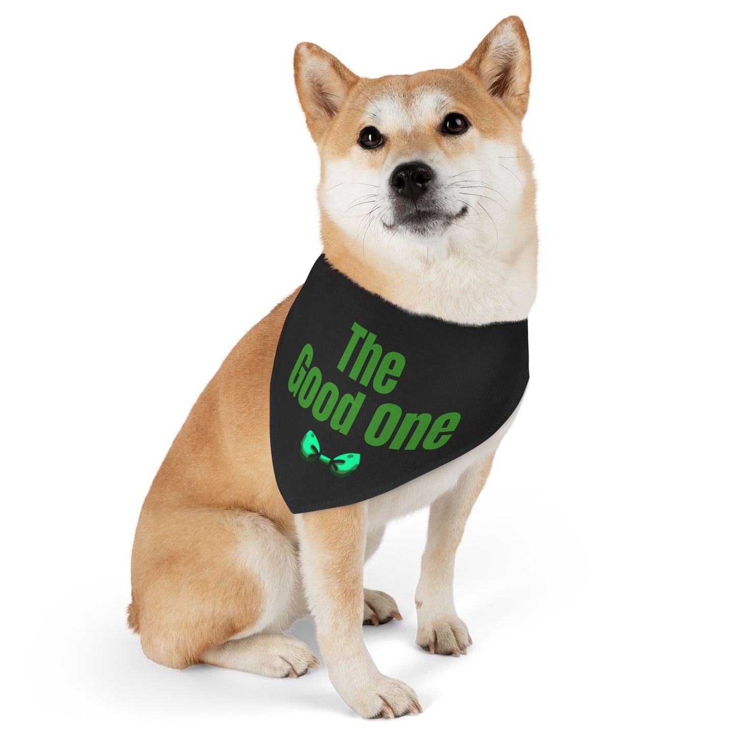 The Good One Pet Bandana Collar - Funny Dog Bandana - Boy