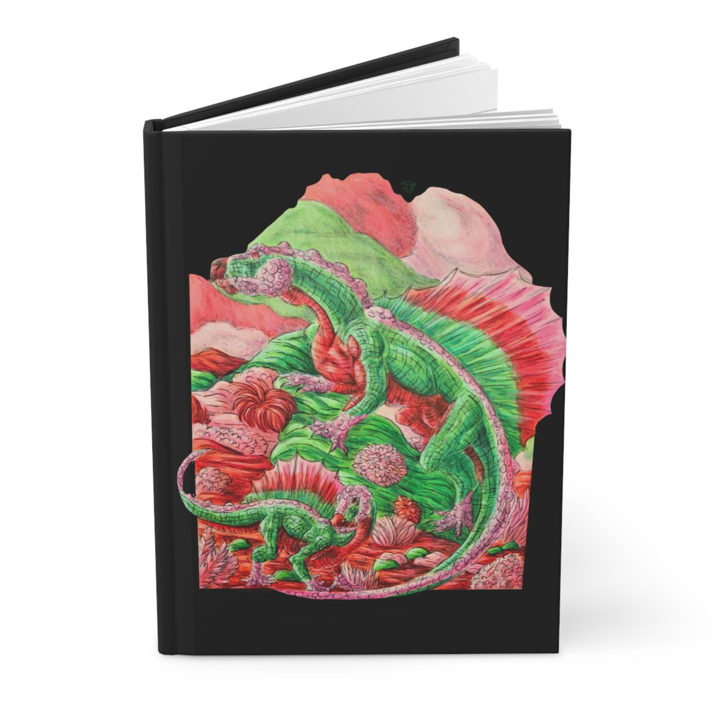 Dimetrodon Hardcover Journal Matte