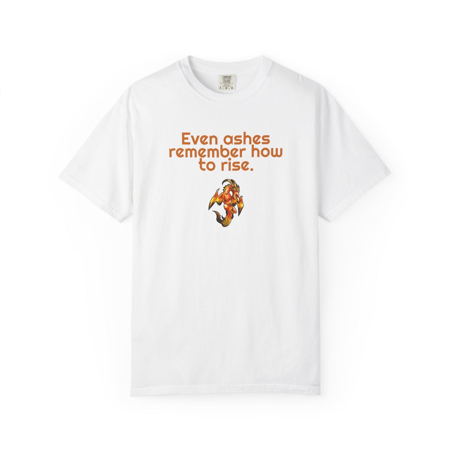 Chibi Cayene the Pheonix- Ashes Rise- Fantasy Bird Illustration- Majestic Phoenix- T-shirt