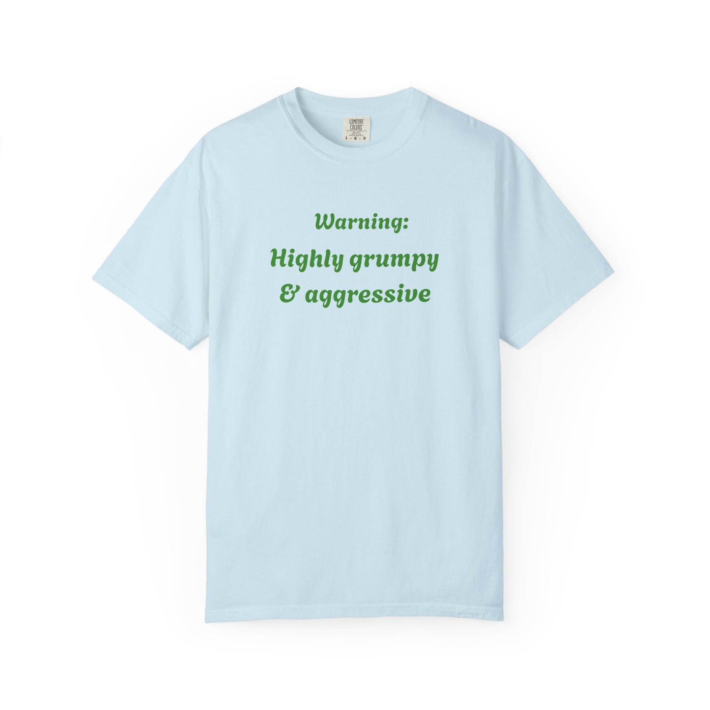Arlith- Emerald Dragon – Aggressive Green Fantasy Dragon – Warning: Grumpy & Aggressive T-shirt – Mythical Creature– Dragon Lover Gift