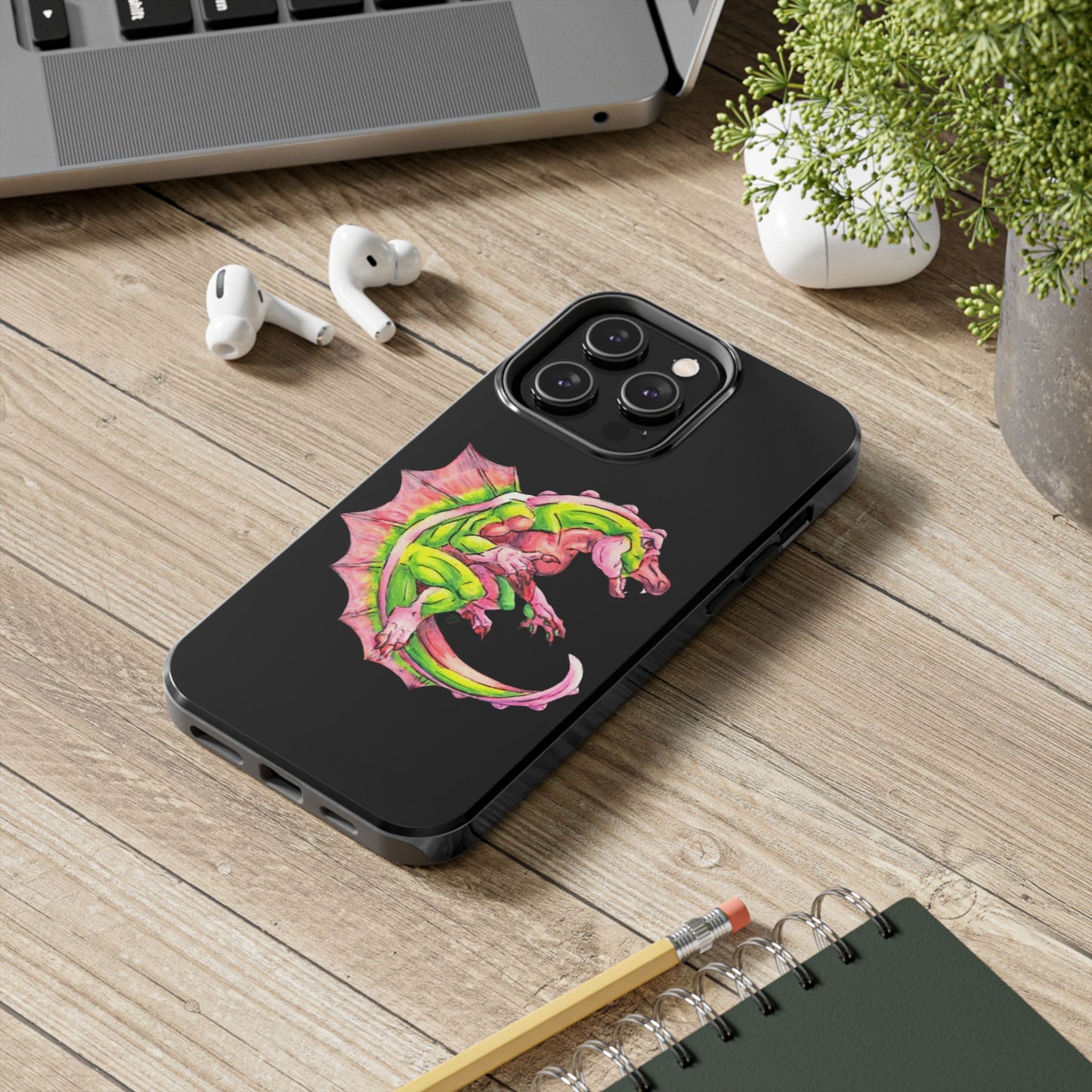 Cutesy Dimetrodon Roll Tough Phone Cases