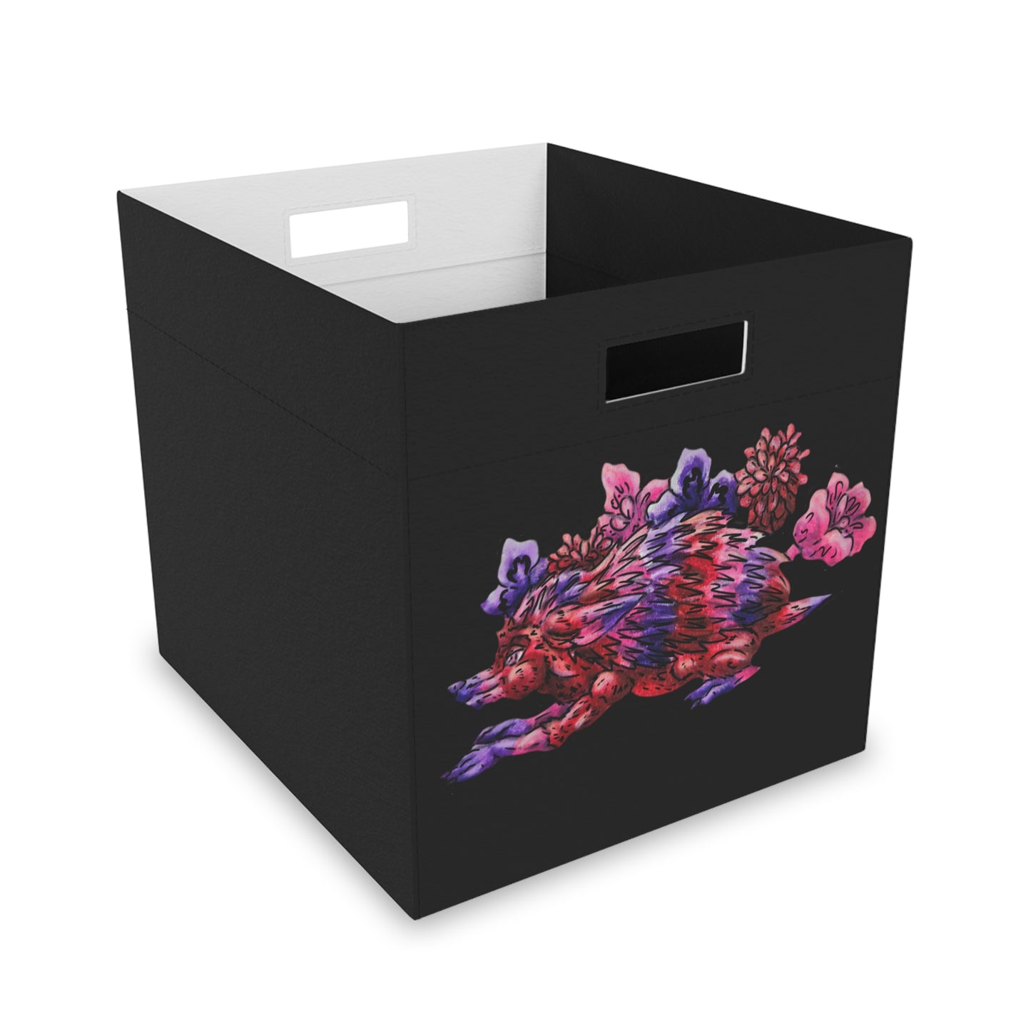 Azalea the Hedgehog Stretch Felt Storage Box