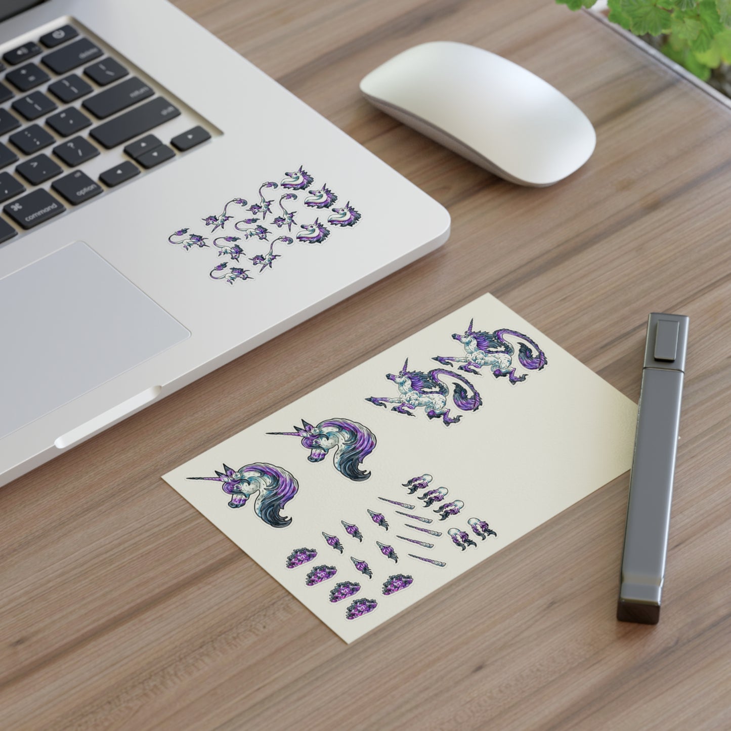 Unicorn Sticker Sheets 6"x4"