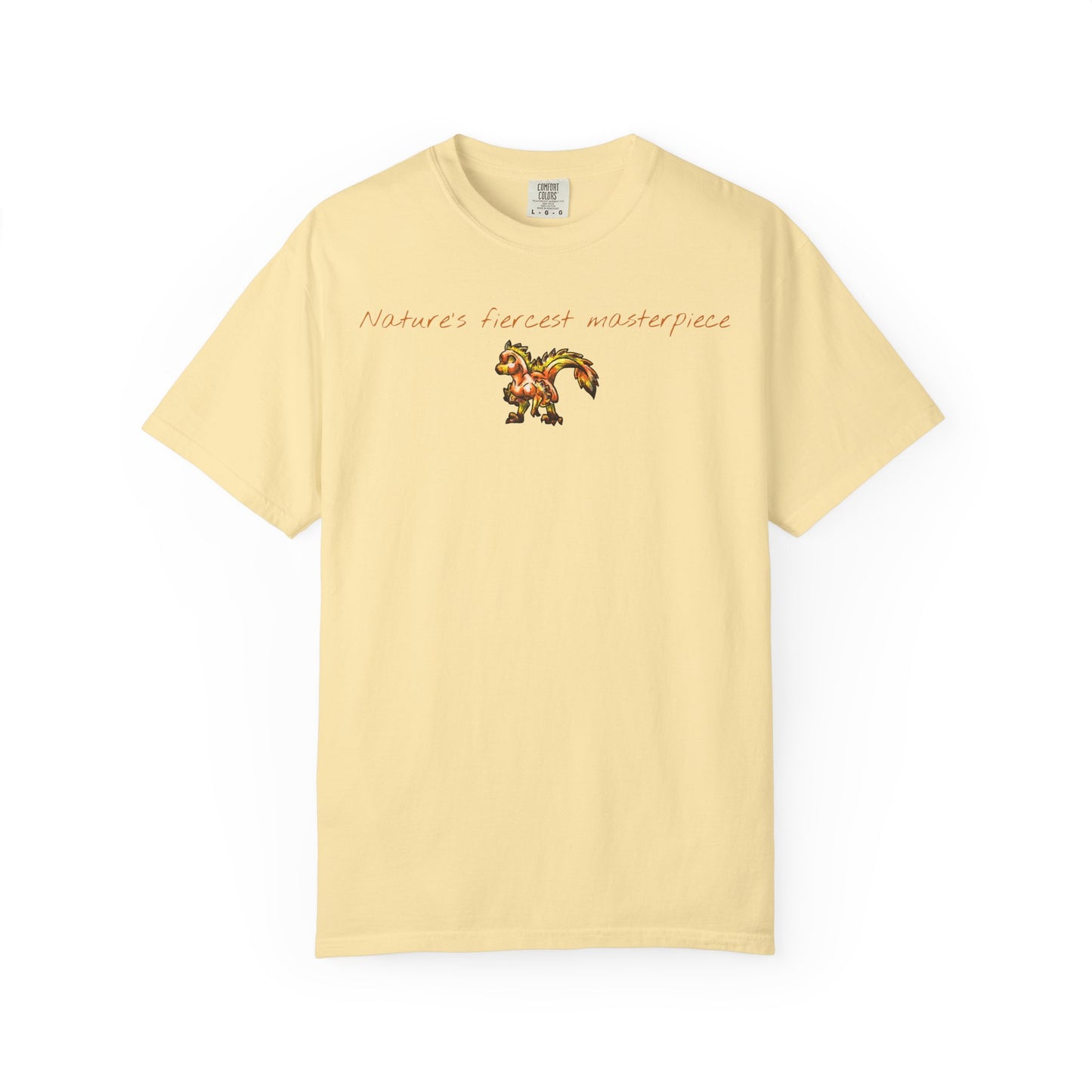 Chibi Caena the Raptor- Masterpiece- Dinosaur art- Prehistoric- T-shirt