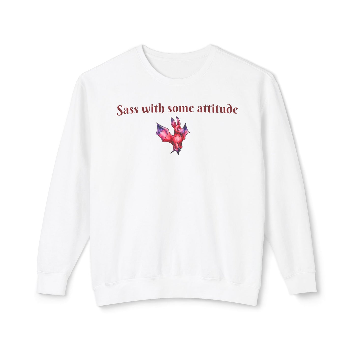 Chibi Myra the Bat- Sass with Attitude- Chibi Bat- Cute Animal -Crewneck