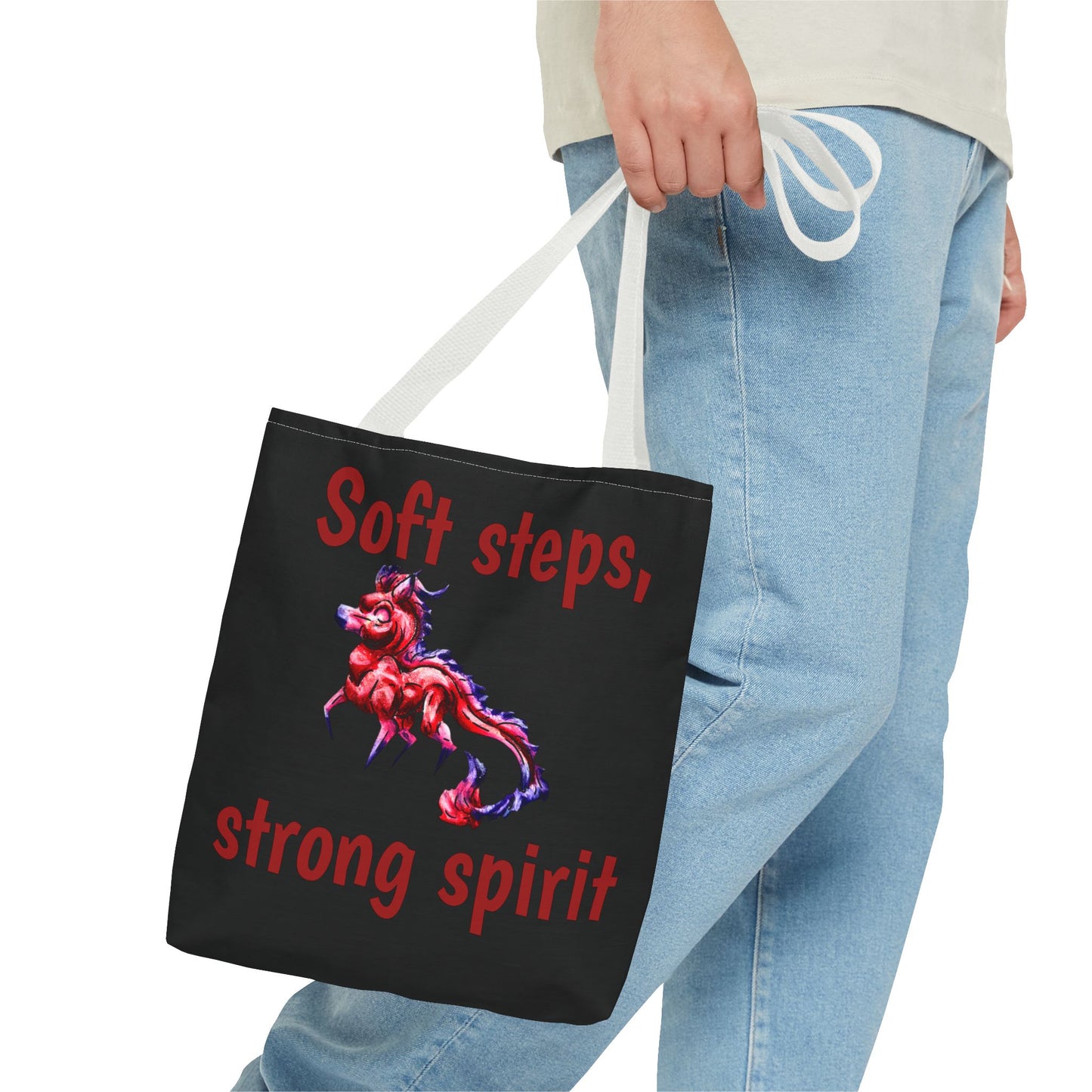 Chibi Myer the Kirin- Fantasy Nature- Mythical Creature- Kirin Gift - Double-Sided Tote Bag