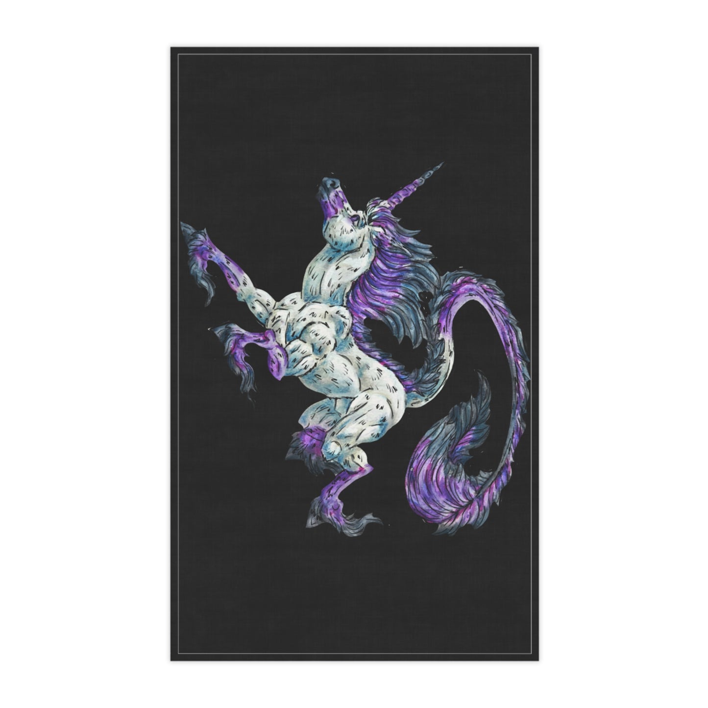 Unicorn Jump Tea Towel