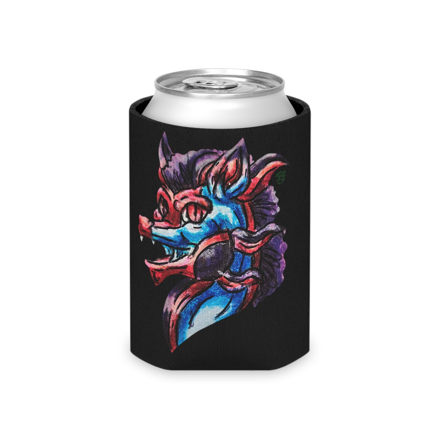 January Dragon Heads Can Cooler