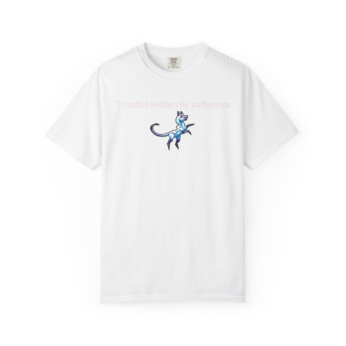 Chibi Slictine the Cat- trouble- Fantasy Cat- Cute Creature Art- Nature Animal- T Shirt