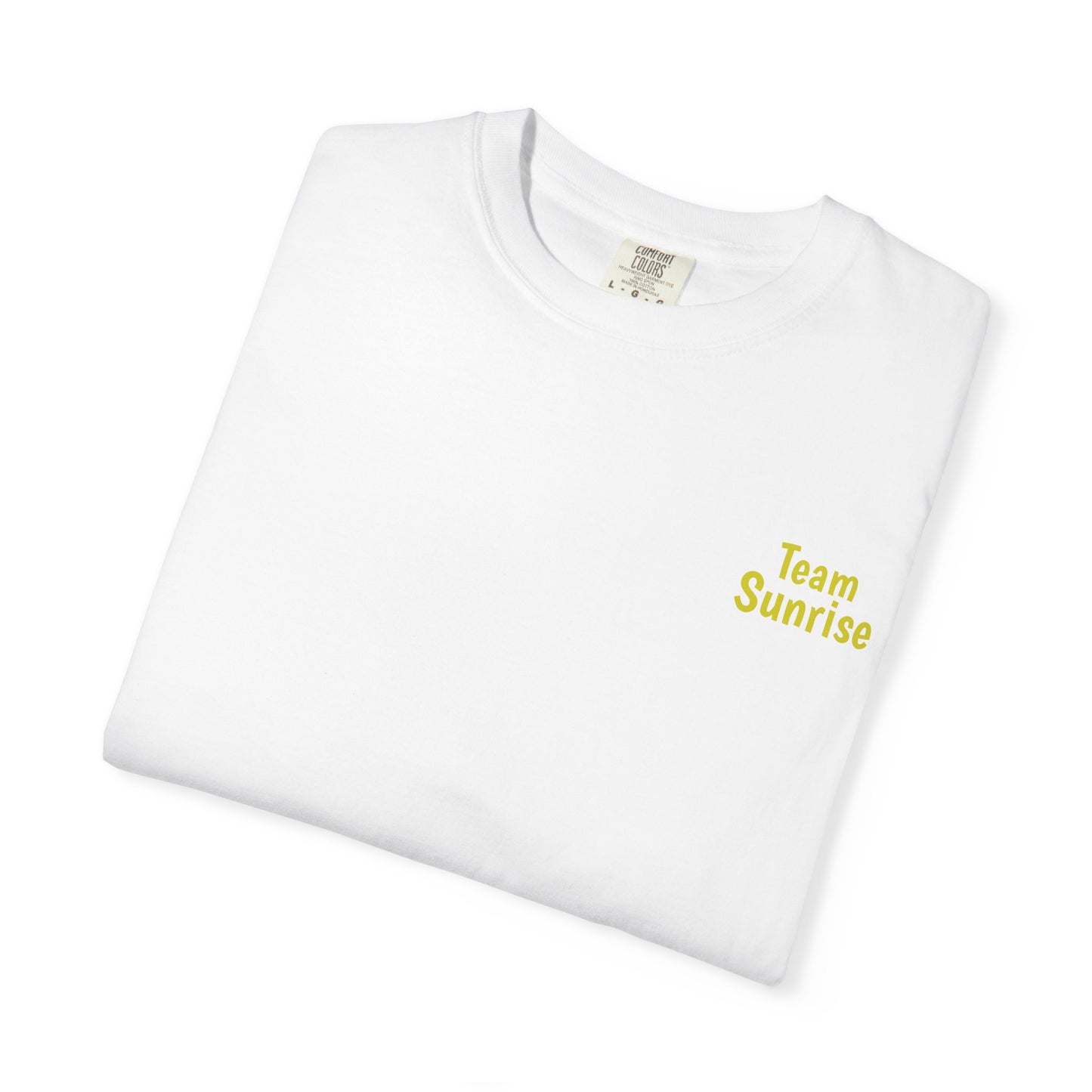 Team Sunrise Hippocampus – Golden Ocean Fantasy Art – Warm Fantasy Sea Creature Art- T-shirt
