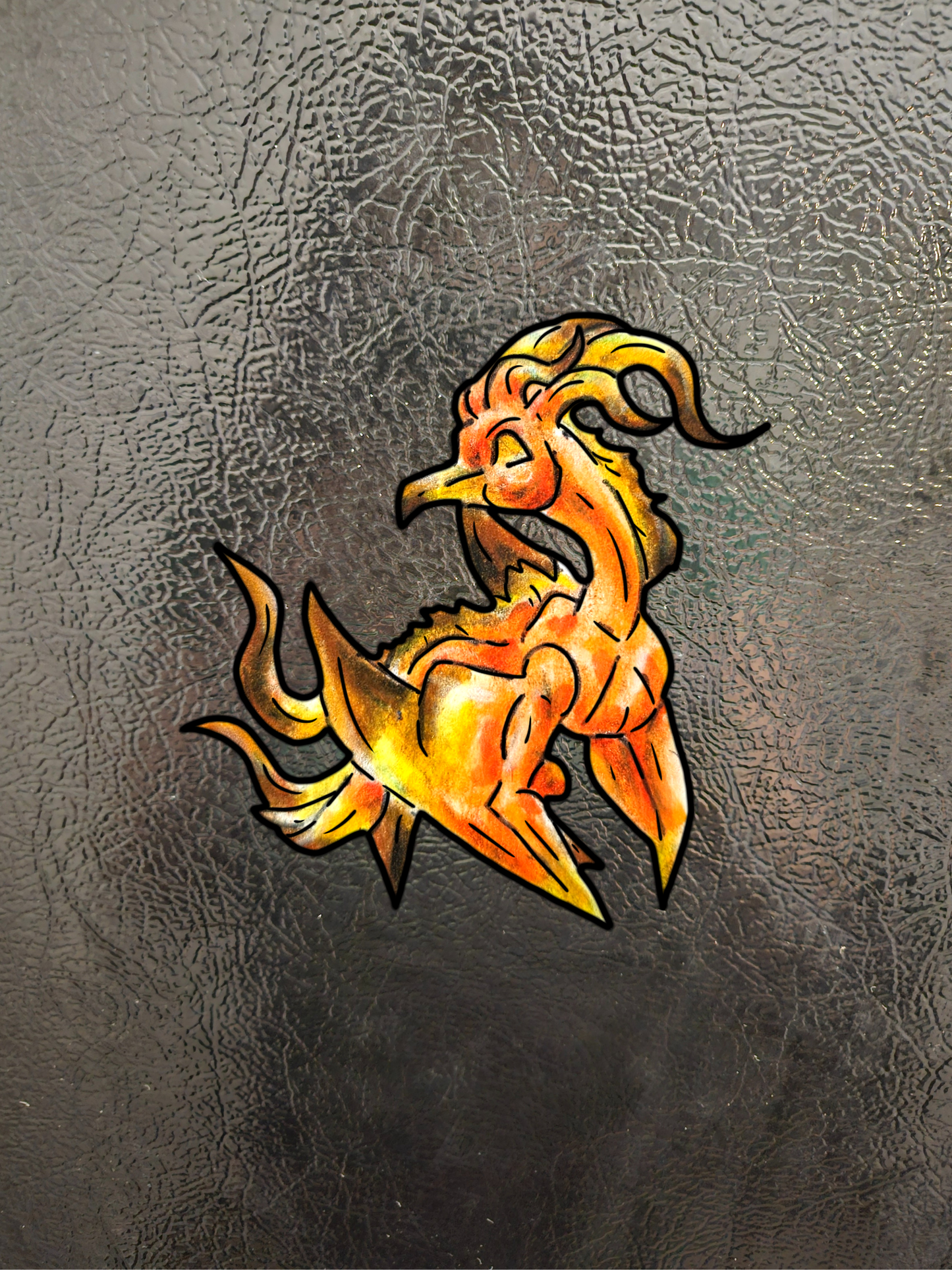 Cayene the Pheonix Magnets 3pk
