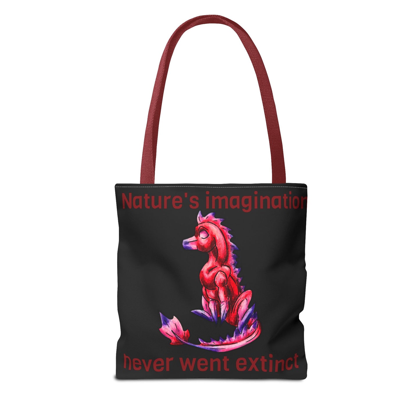 Chibi Mehr the Garudimimus- Feathered Dino- Prehistoric Dinosaur- Two-toned Tote Bag