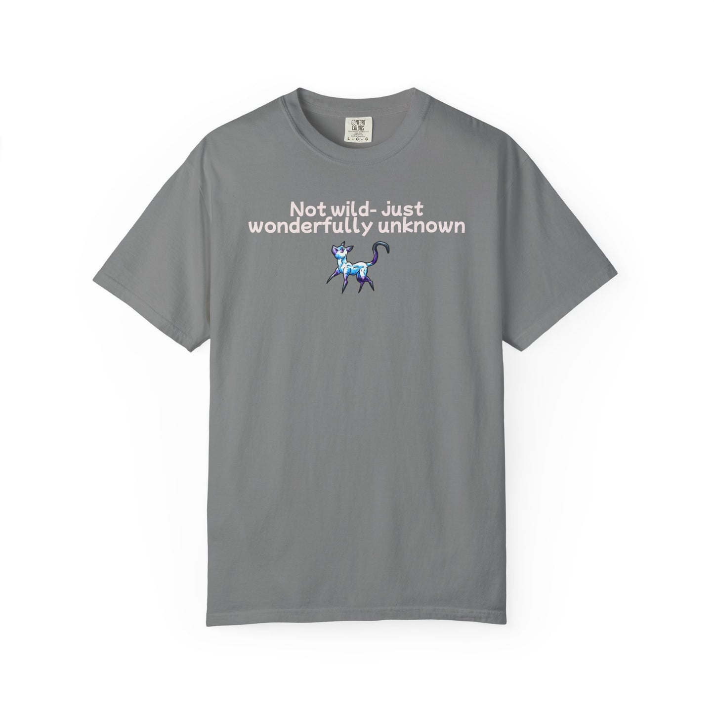 Chibi Slictine the Cat- Not Wild- Fantasy Cat- Cute Creature Art- Nature Animal- T-shirt