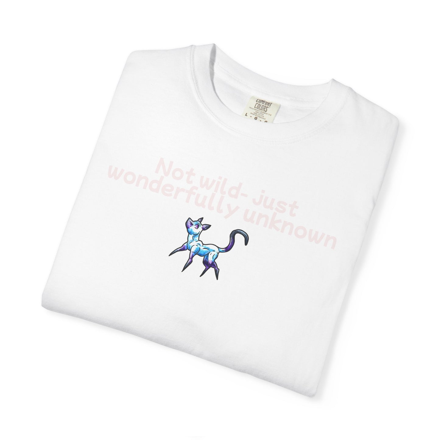Chibi Slictine the Cat- Not Wild- Fantasy Cat- Cute Creature Art- Nature Animal- T-shirt