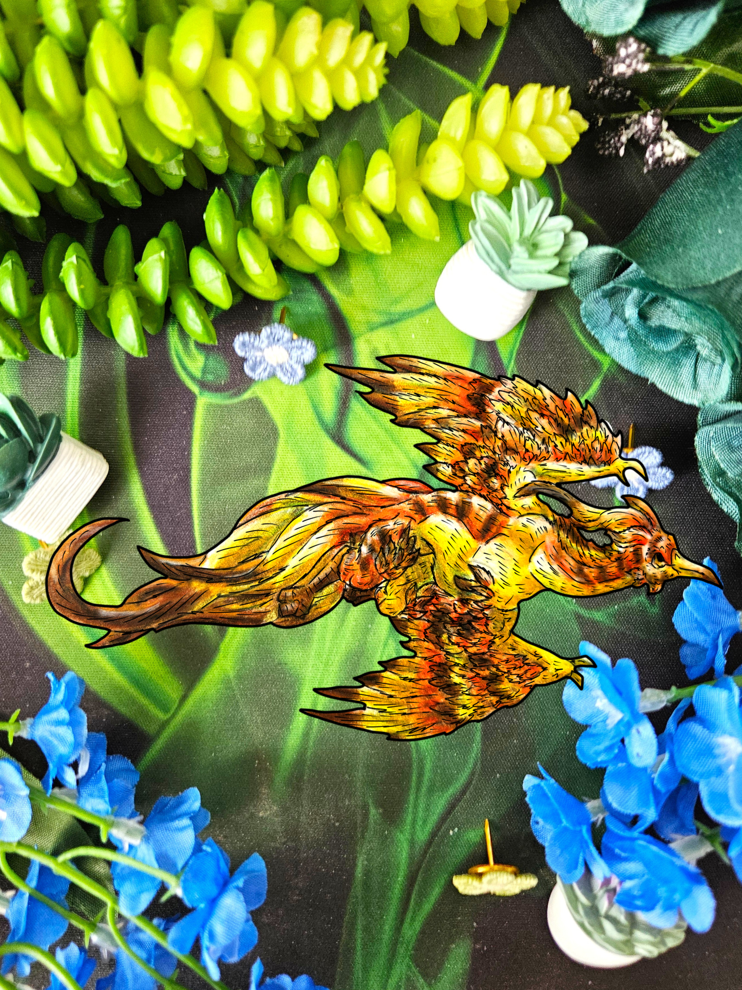 Cayene the Pheonix Body Sticker