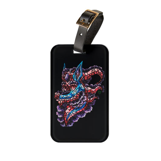 January Dragon Head Luggage Tag