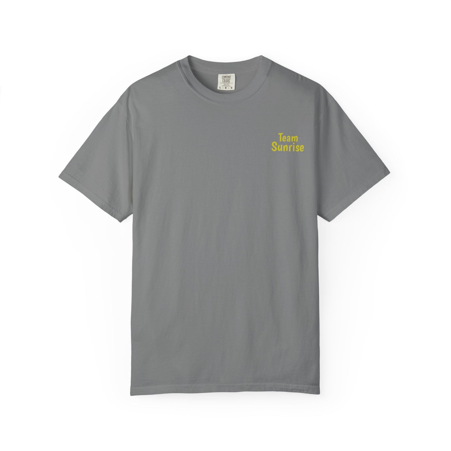 Team Sunrise Hippocampus – Golden Ocean Fantasy Art – Warm Fantasy Sea Creature Art- T-shirt