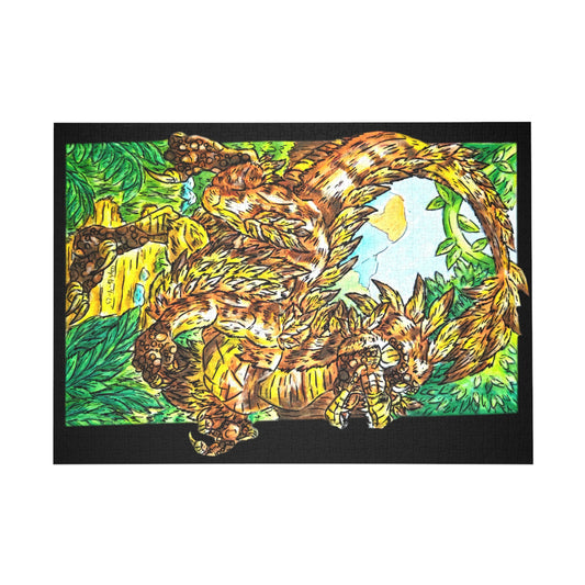 Caena the Raptor 1000-Piece Puzzle
