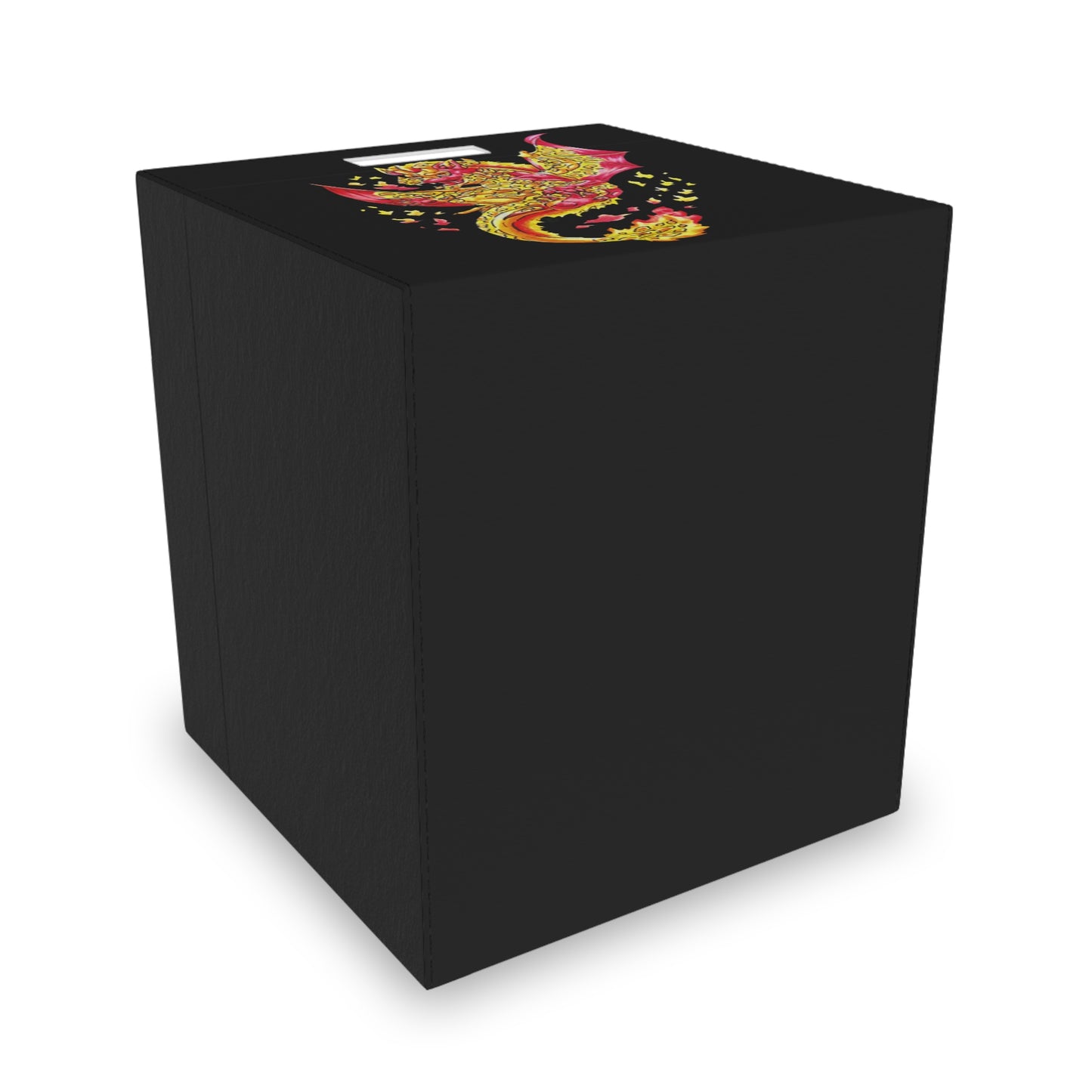 Cutesy Fire Dragon Float Felt Storage Box