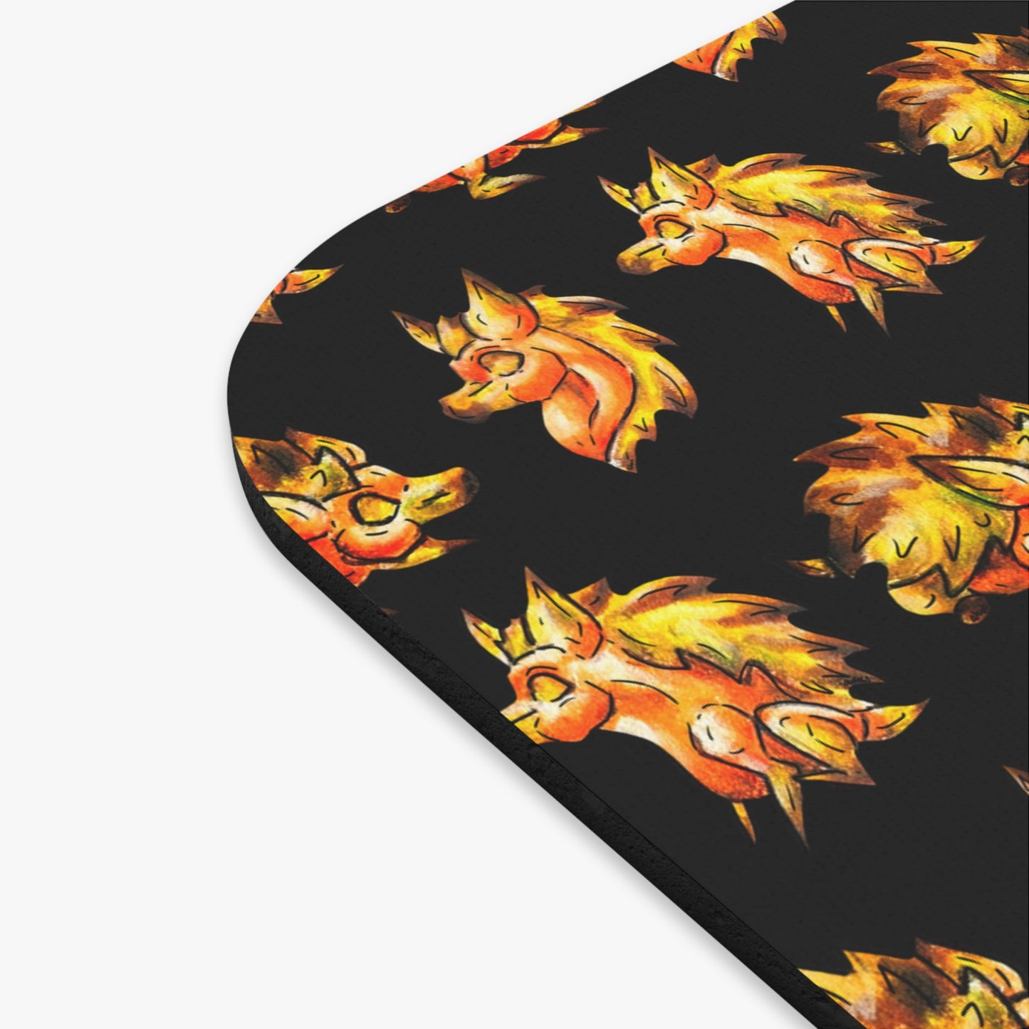 Chibi Aster the Hedgehog Pattern Mouse Pad (Rectangle)