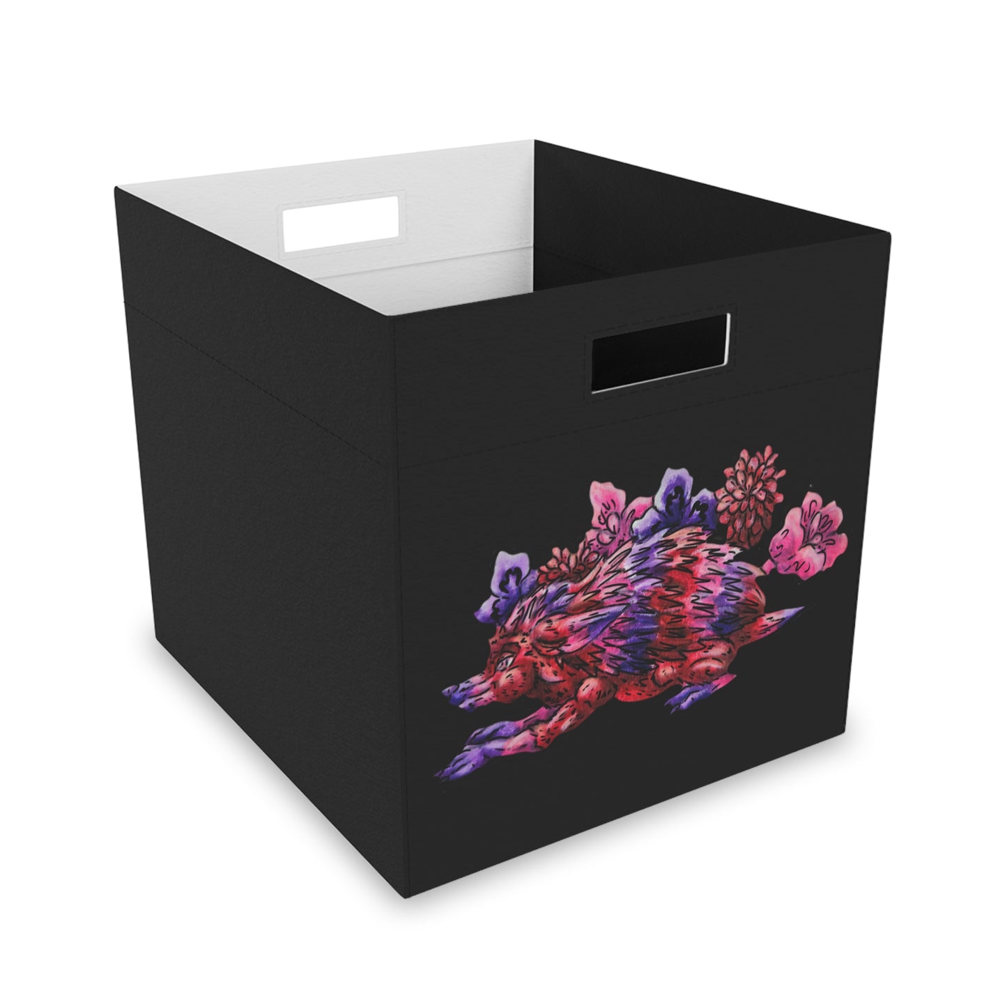 Azalea the Hedgehog Stretch Felt Storage Box