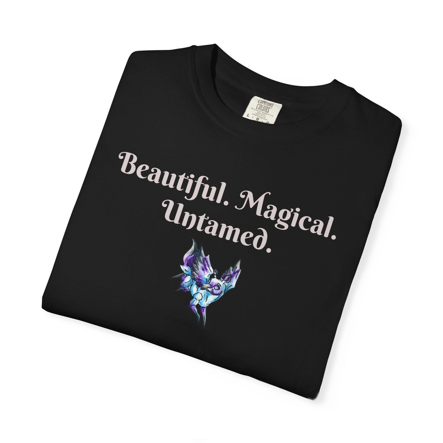 Chib Seleste the Peryton- Untamed- Fantasy Creature- White Deer Bird- T-shirt