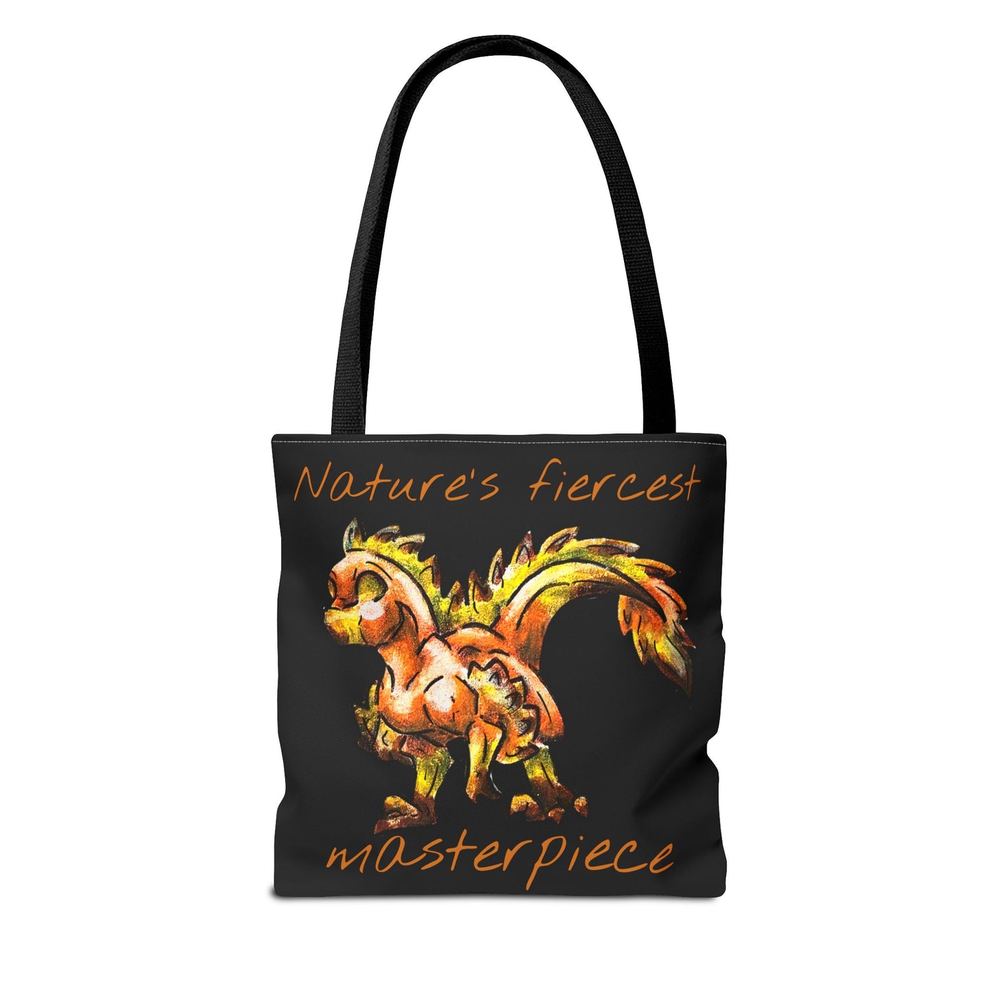 Chibi Caena the Raptor- Dinosaur art- Prehistoric- Two-toned Tote Bag