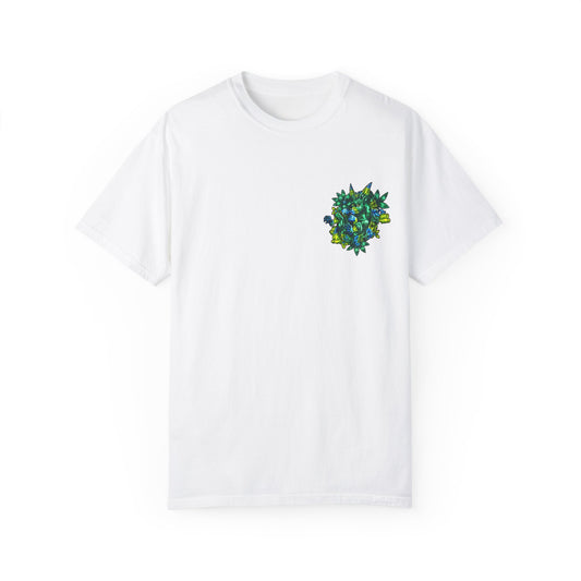 Clover the Hedgehog Unisex Garment-Dyed T-shirt