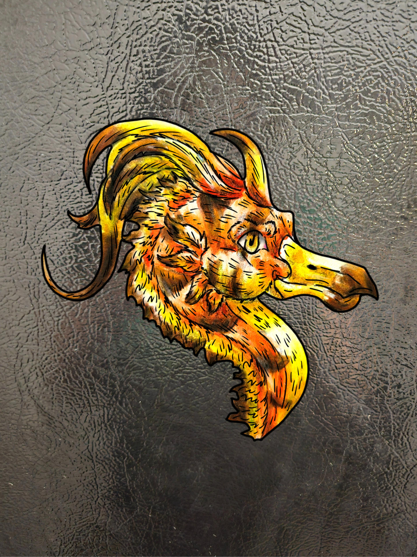 Cayene the Pheonix Magnets 3pk