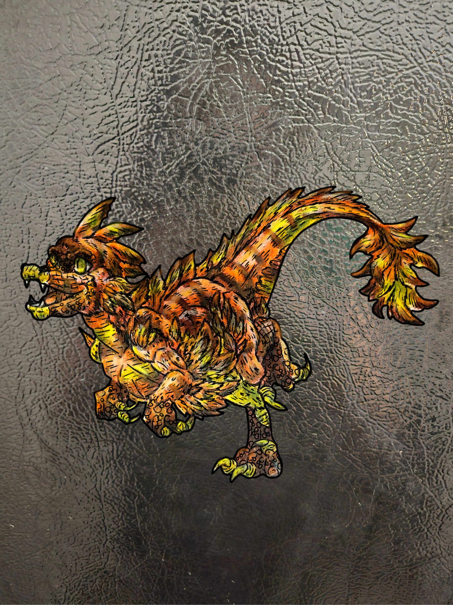 Caena the Raptor 3pk Magnets