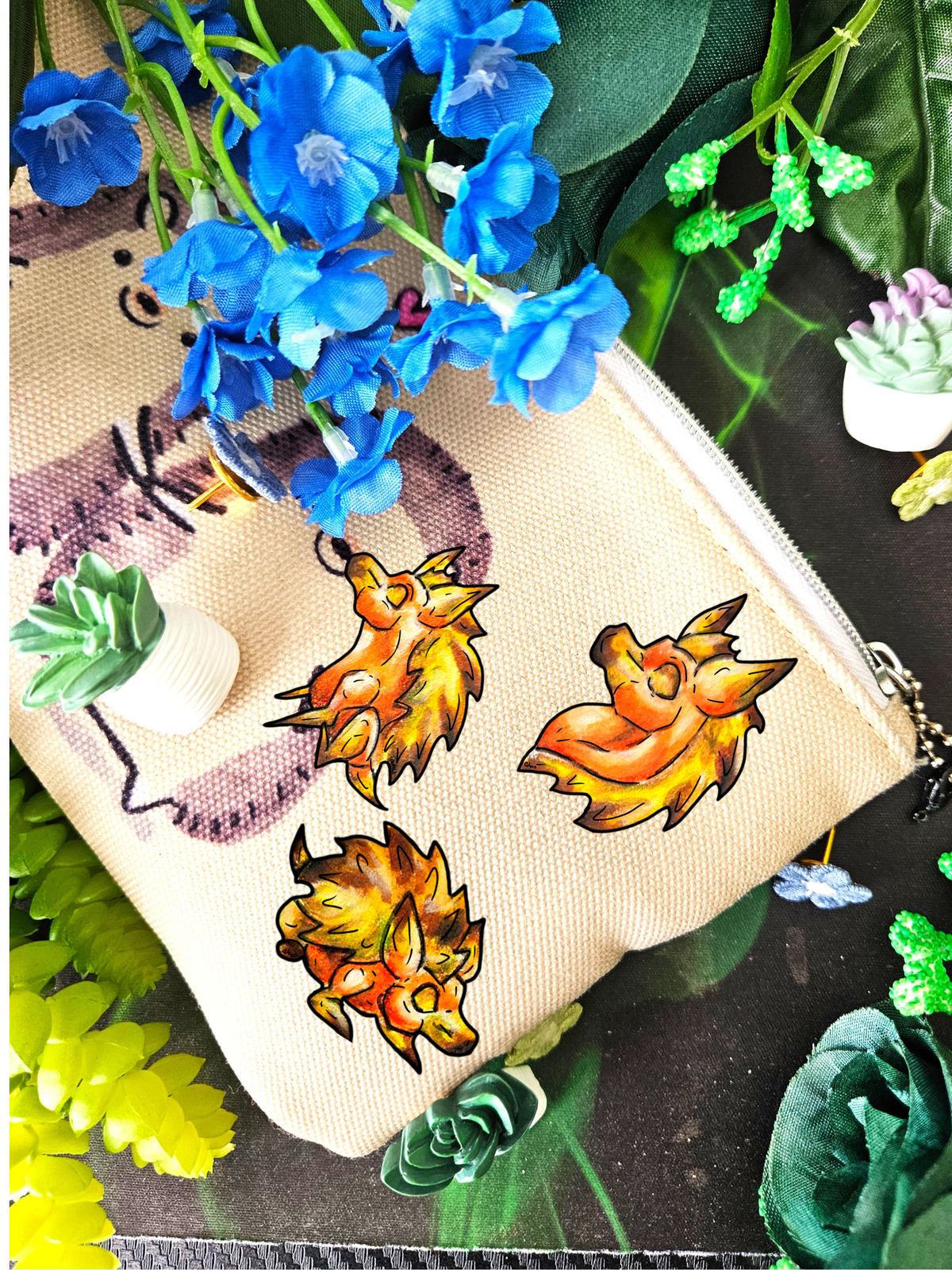 Minis Aster the Fall Hedgehog Multi-Pack Pins