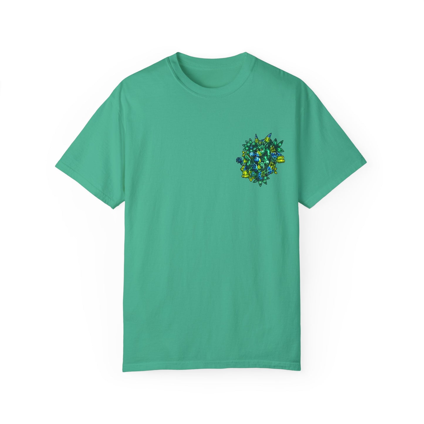 Clover the Hedgehog Unisex Garment-Dyed T-shirt