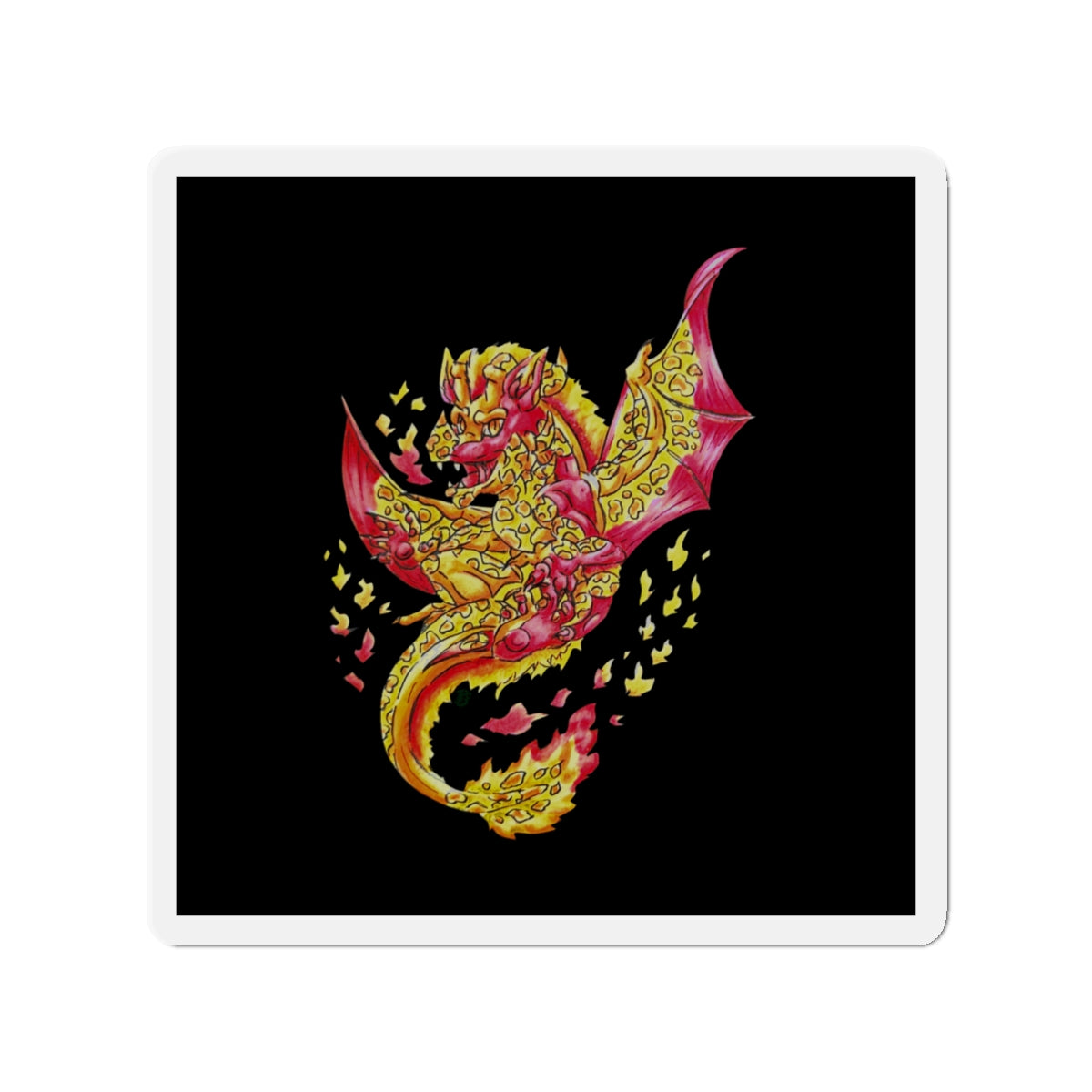 Cutesy Dragon Float Magnets