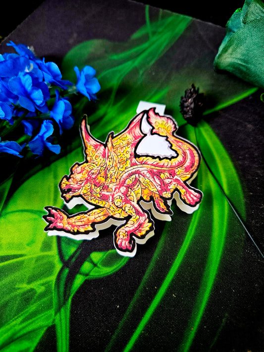 Clover the Hedgehog Curl Magnetic Paper Bookmark